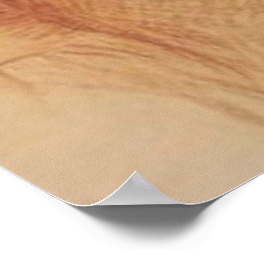 Studie "The Lady Clare" von J W Waterhouse c1900 Poster (Ecke)