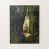 Studie, The Water's Edge by Berthe Morisot Puzzle (Vertikal)