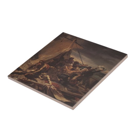 Studie Theodore Gericault- für Floss der Medusa Fliese (Seite)