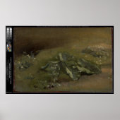 Studie über Burdock - John Constable Poster (Vorne)