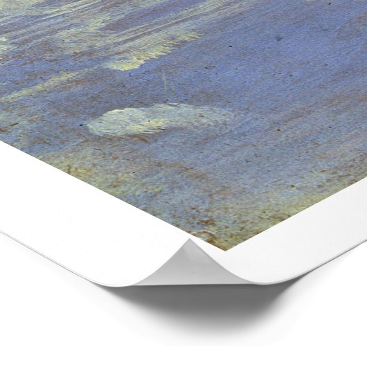 Studie über Cirrus Clouds Poster (Ecke)