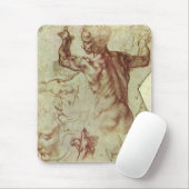 Studie über das libysche Sibyl durch Michelangelo Mousepad (Mit Mouse)
