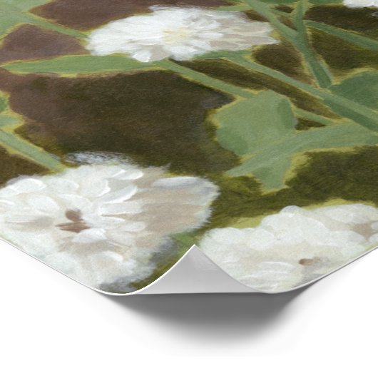 Studie über den botanischen Garten I Poster (Ecke)