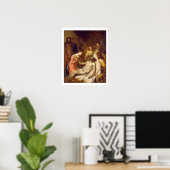Studie über die Lamentation über den Toten Christu Poster (Heimbüro)
