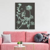 Studie über die Minze und die Kohle - Natur IV Leinwanddruck (Insitu (Wohnzimmer))