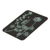 Studie über die Minze und die Kohle - Natur IV Magnet (Linke Seite)