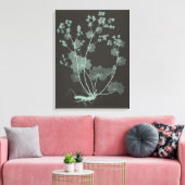 Studie über die Minze- und Kohlenatur I Leinwanddruck (Insitu (Wohnzimmer))