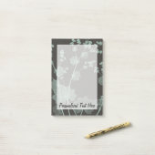 Studie über die Minze- und Kohlenatur I Post-it Klebezettel (Auf Schreibtisch)