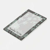 Studie über die Minze- und Kohlenatur I Post-it Klebezettel (angewinkelt)