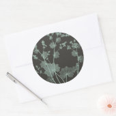 Studie über die Minze- und Kohlenatur I Runder Aufkleber (Umschlag)