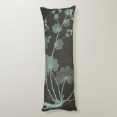 Studie über die Minze- und Kohlenatur I Seitenschläferkissen (Rückseite (Vertikal))