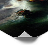 Studie über die Verbrennung des "Kent" im Jahr 182 Poster (Ecke)