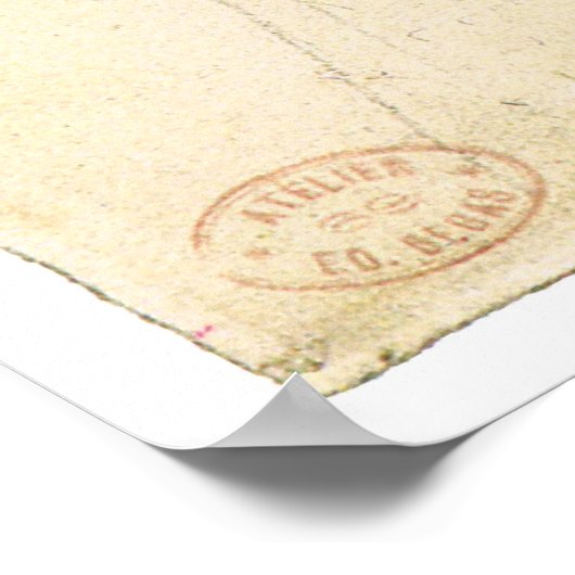 Studie über ein Pferd mit Figuren, c.1861 Edgar De Poster (Ecke)