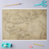 Studie über ein Pferdededeckungspapier Seidenpapier (Basteln)