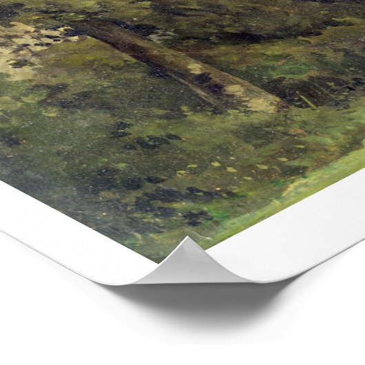 Studie über eine Asche Tree, c.1851 (Öl auf Papier Poster (Ecke)