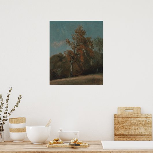 Studie über einen Ash Tree - John Constable Poster (Küche)