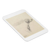 Studie über einen Hund, 1794 (Bleistift auf Papier Magnet (Rechte Seite)