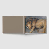 Studie über einen Löwen (von Edwin Henry Landseer) Gästebuch (Voll)