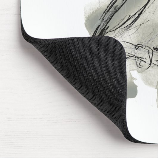 Studie über Gesturonale Vögel Mousepad (Ecke)