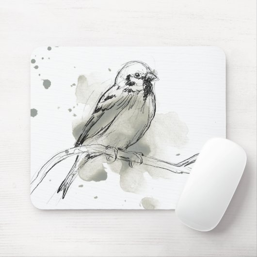 Studie über Gesturonale Vögel Mousepad (Mit Mouse)