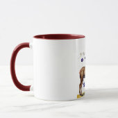 Studie über Hirsch und Blume, Arcimboldo Tasse (Links)