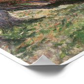 Studie über Olivenbäume, 1884 Poster (Ecke)