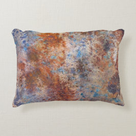 Studie über Rostwasserfarbe Printmedien Dekokissen