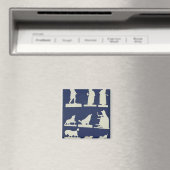 Studie über Zahlen und Tiere Magnet (In Situ (Geschirrspüler))