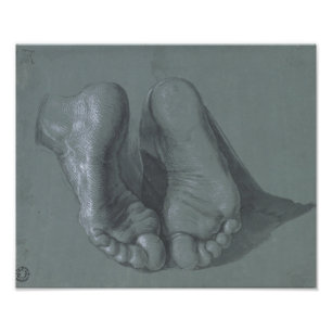 Studie über zwei Füße von Albrecht Durer Fotodruck