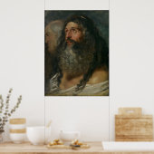 Studie über zwei Leiter Poster (Küche)
