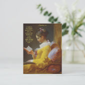 Studie, um sie selbst zu erforschen, Gott genehmig Postkarte (Stehend Vorderseite)