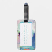 Studie und Airy Bright Gepäckanhänger (Rückseite vertikal)