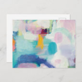 Studie und Airy Bright Postkarte (Vorne/Hinten)