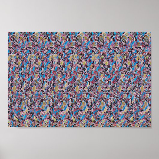 Studie Venus - Versteckter 3D-Druck Poster (Vorne)