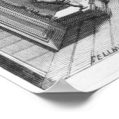 Studie von Alexandre Dumas Pere Poster (Ecke)