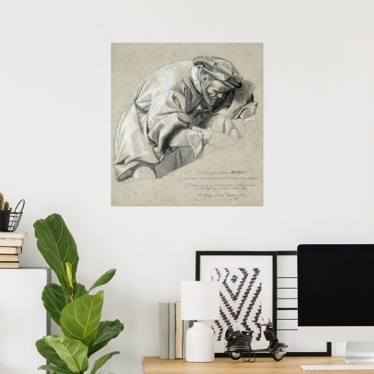 Studie von Ambroise Pare Poster (Heimbüro)