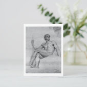 Studie von Anton Mengs über Mars Postkarte (Stehend Vorderseite)