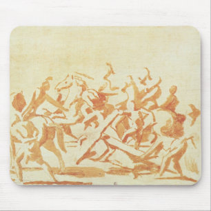 Studie von Christus das Kreuz tragend (Kreide und Mousepad