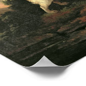 Studie von Clumber Spaniel Poster (Ecke)