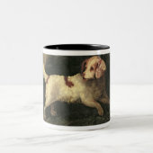 Studie von Clumber Spaniel Zweifarbige Tasse (Mittel)