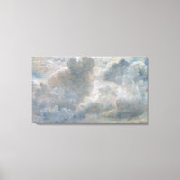 Studie von Cumulus Clouds, 1822 (Öl auf Papier gel