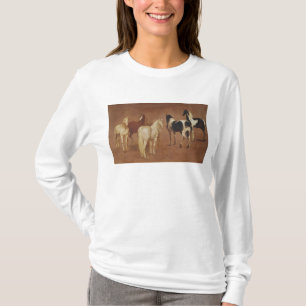 Studie von fünf Pferden T-Shirt