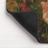 Studie von Hollyhocks, c.1826 (Öl an Bord) Mousepad (Ecke)