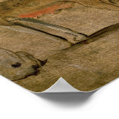 Studie von Hunden, 1616 Poster (Ecke)