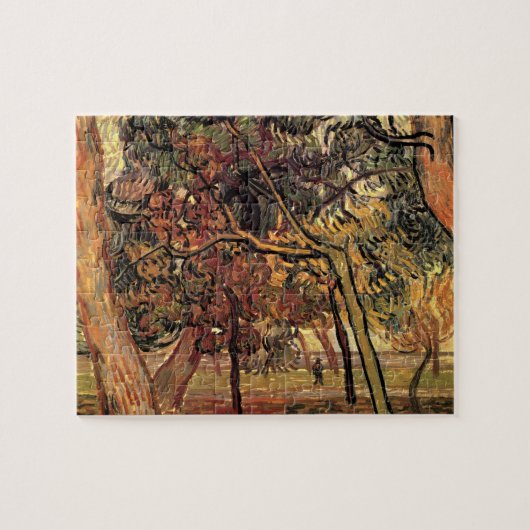 Studie von Kiefern von Vincent van Gogh Puzzle (Horizontal)