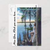 Studie von Knees Postkarte (Vorne/Hinten)