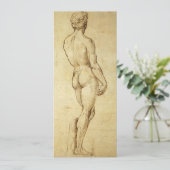 Studie von Michelangelos David Statue von Raphael (Stehend Vorderseite)