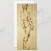 Studie von Michelangelos David Statue von Raphael (Vorne/Hinten)