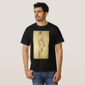 Studie von Michelangelos David Statue von Raphael T-Shirt (Vorne ganz)