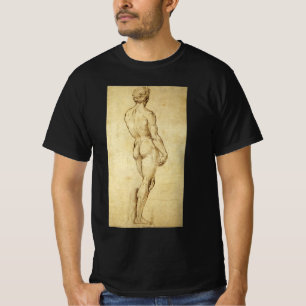 Studie von Michelangelos David Statue von Raphael T-Shirt